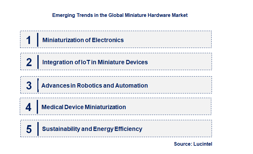 Emerging Trends in the Miniature Hardware Market